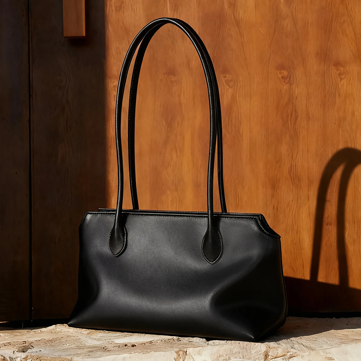 Sac Hobo rétro en cuir véritable pour femmes, Design Original, sac sous les bras décontracté et Unique Sac Hobo rétro en cuir véritable pour femmes, Design Original, sac sous les bras décontracté et Unique