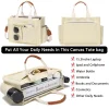 sac fourre tout pour femmes avec compartiments grands fourre tout en toile sac à main pour femme sacs à bandoulière travail ordinateur portable livre sac sacs à main à bandoulière