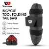 west biking – sac de selle de vélo, sac à roulettes sous le siège, sac de cyclisme, accessoire de vélo pour vélo