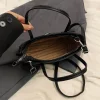 sac à main à poignée supérieure pour femme, marque haut de gamme, sac hobo chic en pu, sac à bandoulière solide de grande capacité, sangle réglable, sacs initiés