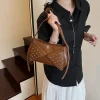 sac à bandoulière de luxe pour femmes, fabriqué en cuir fin, avec un look quotidien populaire, classique, élégant et vintage ​