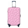 hello kitty juste de valise rose élastique, protection professionnelle, accessoires de bagages, vacances