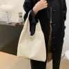 Slouchy Hobo-Sac à main à poignée supérieure pour femme, grande capacité, sac fourre-tout souple, travail, shopping, voyage, initié par un designer