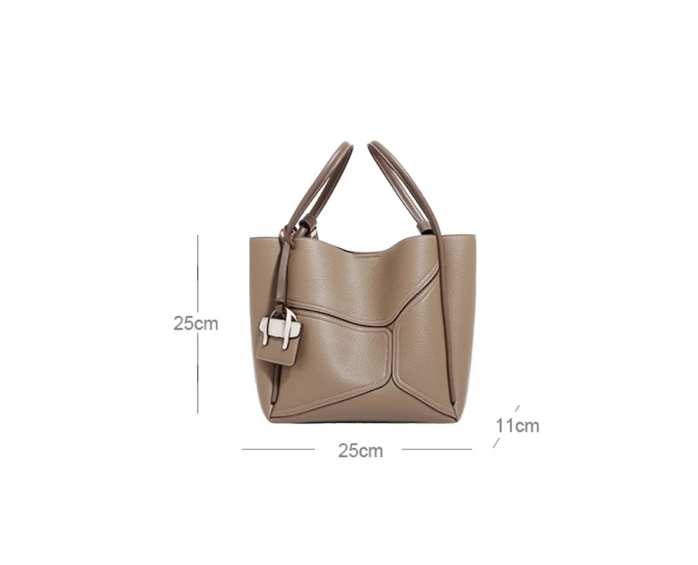 sac fourre tout automne et hiver nouvelle texture de cuir à la mode et polyvalent pour les déplacements, grand sac de grande capacité, sac à aisselles pour femmes