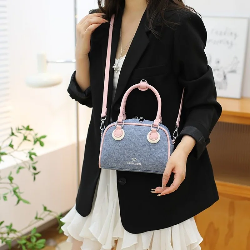 sac fourre tout transparent à la mode pour femmes avec poignées en cuir colorées pour les sorties de plage et d'été