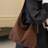 sac à bandoulière en daim pour femmes avec fermeture éclair, sacs hobo de grande capacité, sac à main ample, sac de voyage de banlieue, sacs à main et sacs à main