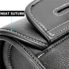 sacoches de moto universelles, sac de fourche, pochette de bagage en cuir pu, sac à outils latéral, sac de selle pour honda pour bmw pour suzuki