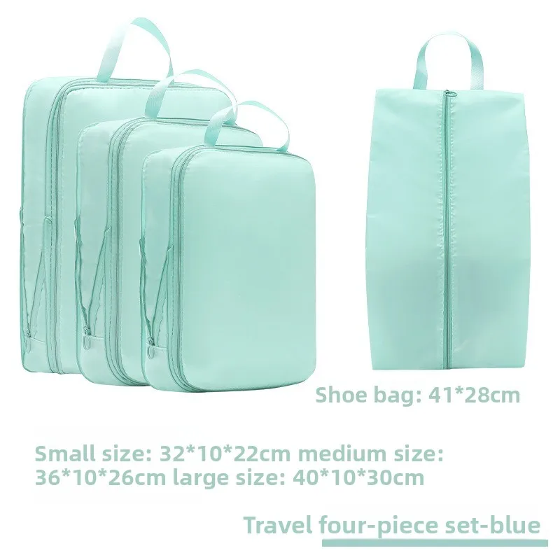 ensemble de sacs de rangement pour manteaux matelassés sac de compression pour vêtements et vêtements de maison rangement de voyage boîte à bagages portable