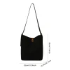 sac à main hobo en faux daim pour femmes, sac à bandoulière de couleur unie, sac à main pour voyage, shopping, usage quotidien, automne hiver