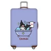 sanriou valise chariot boîte étui de voyage capot anti poussière fermeture éclair dessin animé mignon hello kitty ma mélodie boîte d'embarquement capot anti poussière