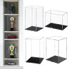 vitrine en acrylique de taille 222 pour objets de collection, assemblage de boîte en acrylique transparent, vitrine de protection pour figurines d'action, jouets d'organisation