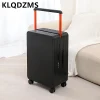 klqdzms valise de voyage robuste pour homme et femme, valise à roulettes universelle, 20 pouces, 24 pouces