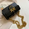 sac à hirondelles, petit sac carré à chaîne classique rétro européenne et américaine, mode de niche, sac à bandoulière simple de haute qualité