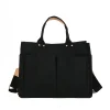boutique de fgg stylish handbags canvas large women casual shoulder bags with handle versatile ladies satchels crossbody bags