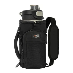 Sac de bouteille d&rsquo;eau isolé multifonctionnel avec bandoulière, idéal pour la randonnée, le cyclisme, le Camping et la pêche