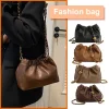 joinitiated sac à bandoulière en cuir pu pour femme, sac messager décontracté, sac à bandoulière, sac à main pour fille, fourre tout