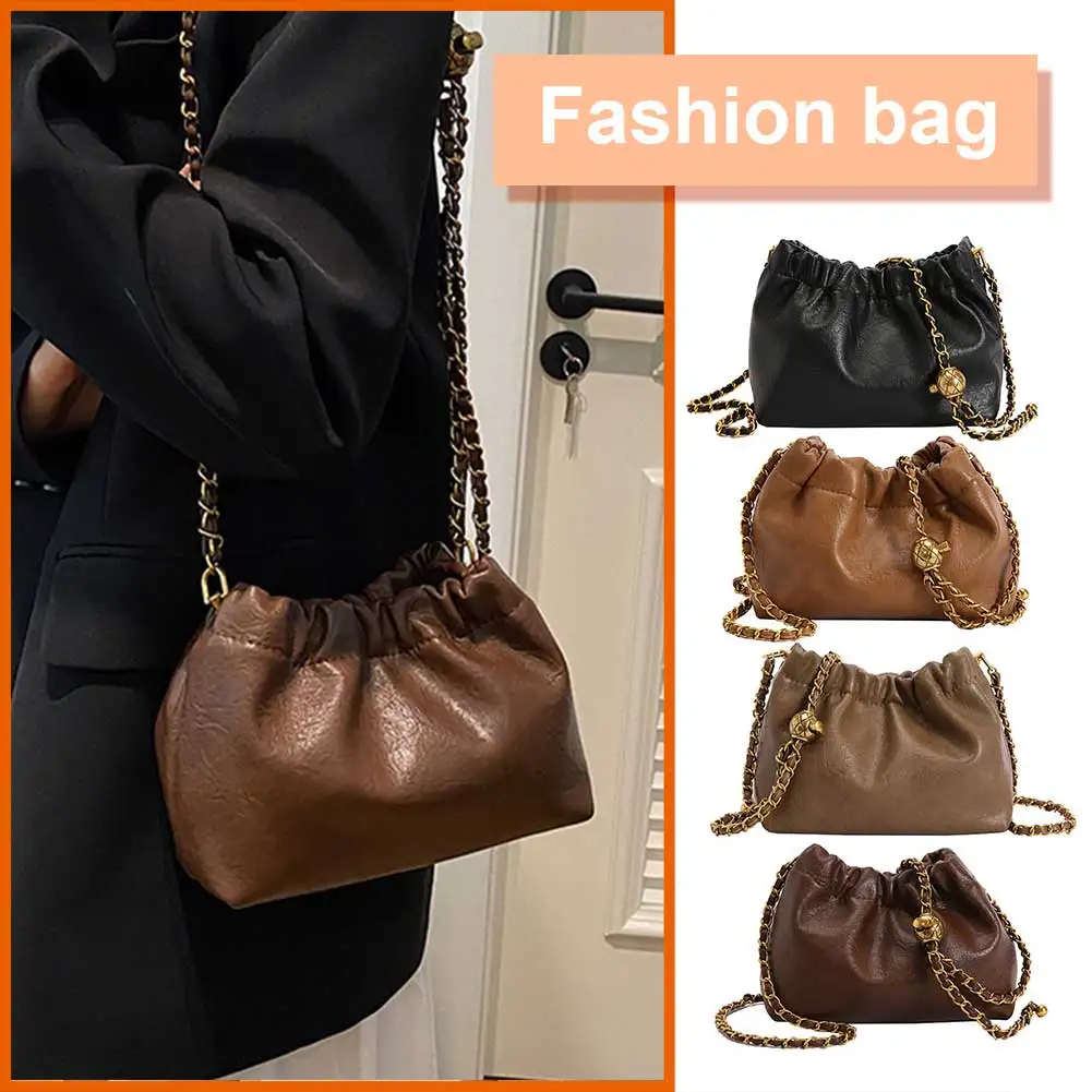 joinitiated sac à bandoulière en cuir pu pour femme, sac messager décontracté, sac à bandoulière, sac à main pour fille, fourre tout