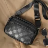 sac à bandoulière carré en cuir pu pour homme, sacoche noire d'affaires, nouvelle collection