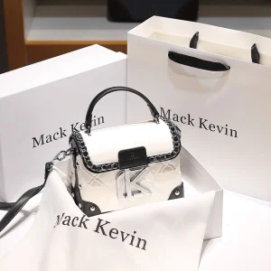 Sac à main carré en cuir de haute qualité pour femmes, nouvelle mode et populaire, couleur contrastée, sac à bandoulière pour soirée, 2025 Sac à main carré en cuir de haute qualité pour femmes, nouvelle mode et populaire, couleur contrastée, sac à bandoulière pour soirée, 2025