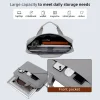sac à manches pour ordinateur portable 14 15.6 pouces, étui pour macbook air pro tablette, sac de transport de voyage portable étanche, sac à main pour ordinateur