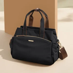 Sac à main en toile pour femmes, sac à main de grande capacité, sac à bandoulière pour mère d’âge moyen, tendance, nouvelle collection 2025 Sac à main en toile pour femmes, sac à main de grande capacité, sac à bandoulière pour mère d’âge moyen, tendance, nouvelle collection 2025