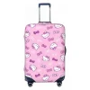 Housse de bagage personnalisée Sanrio Hello Kitty, housse de protection élastique pour valise de voyage, costume pour 18-32 pouces