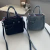 sac à main en denim pour femme et fille, sacoche en toile souple décontractée, style de rue