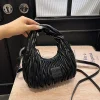 sac messager élégant pour femmes en cuir, conception à bandoulière et à bandoulière, sac à main de luxe classique et élégant pour dames