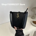 Sac seau rétro polyvalent pour femmes, haut de gamme, mode automne et hiver, sac à bandoulière design de luxe, nouvelle collection 2025