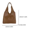 slouchy sac fourre tout à poignée supérieure pour femme, sacs hobo souples, sac à main de grande capacité, travail, shopping, voyage, initié par un designer