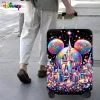 disney mickey mouse cartoon pattern suitcase protective cover dustproof suitcase cover with elastic fabric durable luggage cover