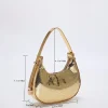 sac hobo d.lique gaufré en peau de serpette pour femme, sacoche solide en relief crocodile, chimsimple, sous les bras