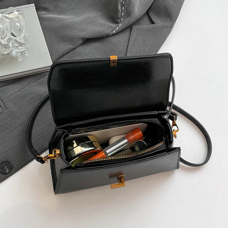 sac fourre tout carré en cuir pu pour femme, sac à main de créateur, sac messager initié au voyage, haute qualité, mode féminine, élégant, nouveau, 2025