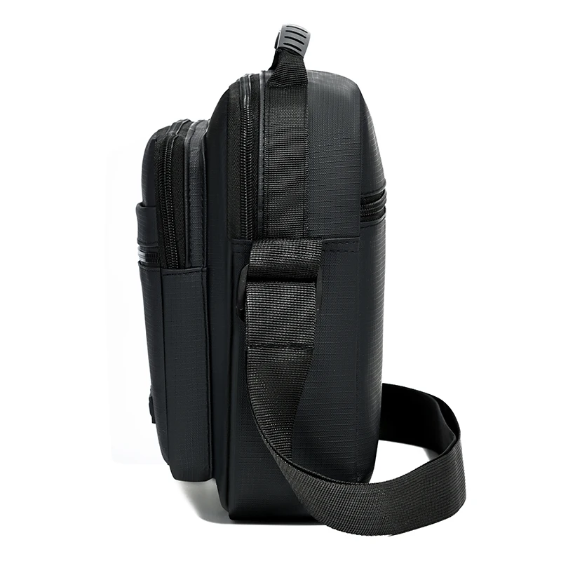 sac à main contemporain pour hommes – sac à bandoulière oxford raffiné avec poches organisationnelles