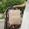 sac à dos de voyage pour bébé, sac à couches pour maman, sac à couches de grande capacité, sac à main en matériel pour bébé, sac de voyage en plein air pour articles de soins pour bébé