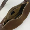 sac à main en daim avec sangle réglable pour femme, bandoulière hobo, multi poches, croissant, fermeture Éclair, travail, voyage
