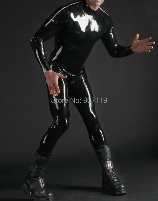 latex/caoutchouc/catsuit/costume/masquerade/spécial/collants/fête//taille personnalisée/fermeture éclair sur les épaules