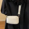 sac à bandoulière chic végétalien pour femme, minimaliste et à la mode, sac initié avant en pu, compact, spacieux, adapté au téléphone