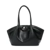 Mode fourre-tout Sac à Main sacs en cuir PU pour femmes noir grande capacité Sac à bandoulière poignée Sac à Main pour voyage Sac à provisions Sac A Main