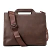 sac à main en cuir célèbre pour hommes, sac à bandoulière pour jeunes, étui à bombes d'affaires, sac à fichiers, grande capacité, nouveau, 2025