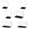 vitrine en acrylique de taille 222 pour objets de collection, assemblage de boîte en acrylique transparent, vitrine de protection pour figurines d'action, jouets d'organisation