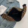 sac à bandoulière imprimé léopard populaire hobo femme sac à bandoulière en nylon léger à la mode guangzhou sac de haute qualité
