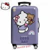 Housse de valise Kawaii Hello Kitty pour bagages de 18 à 32 pouces, protection de voyage Anime