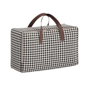 Sac de rangement de couette Portable, sac de rangement de vêtements, sac de rangement de couette étanche avec poignées renforcées, capacité pour vêtements