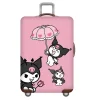 sanriou valise chariot boîte étui de voyage capot anti poussière fermeture éclair dessin animé mignon hello kitty ma mélodie boîte d'embarquement capot anti poussière