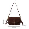 sac à main français en forme de croissant pour femme, sac à bandoulière, sac à main hobo chic, sacs à main fourre tout pour femme, haute qualité, initié, vintage, automne et hiver