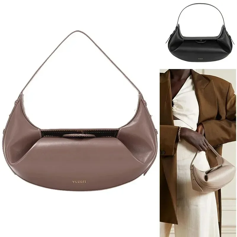 sac à biscuits de luxe porte bonheur, niche haut de gamme, sac à main loaf rétro mode, sac à main en cuir avec anneau magnétique pour femmes