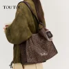 toutou – sac fourre tout de grande capacité pour le travail de banlieue, sac à bandoulière d'occasion quotidienne, décontracté, tendance, sac sous les bras de haute qualité, cadeau de noël