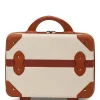 Valise de maquillage vintage portable pour garçons et filles, étui de voyage extérieur, grande capacité, 14 « , nouveau