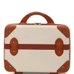 Valise de maquillage vintage portable pour garçons et filles, étui de voyage extérieur, grande capacité, 14 « , nouveau
